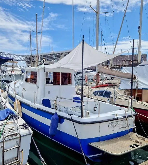 Primavera Sound Romantic Fisherboat Hotel Barcelona Botel